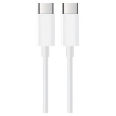 FUGU USB-C to C 高速充電線 1m 白色 CE認證，快速充電，適用多種設備, 1條