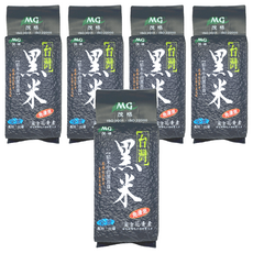 茂格生機 黑秈糙米, 600g, 5包