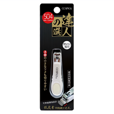 COSMOS 安全指甲剪 504, 嬰幼兒專用, 低碳鋼刀物鋼, 1個