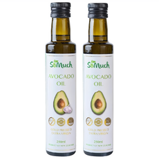 SoMuch 頂級冷壓初榨酪梨油+蒜香酪梨油, 1組