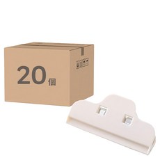 餅乾食品密封保鮮封口夾, 零食餅乾夾, ABS材質, 10x4.8cm, 隨機, 1組