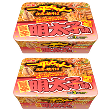 明星食品 一平夜店炒麵 明太子 128g, 2入