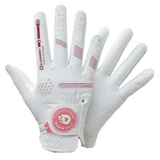 汗水高爾夫 女用防滑高爾夫手套 (雙手用), 1雙, 混色