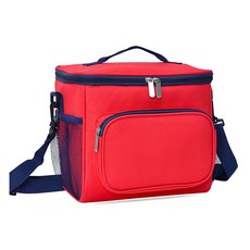DREAMCATCHER 捕夢網 防水保溫保冷袋 10L大容量多格收納 保冰12-15小時, 26 x 22.5 x 18cm, 活力紅, 1個