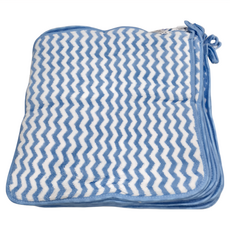 魔法阿桑 彩紋珊瑚絨抹布 12入 高吸水 不易掉毛, 35 x 35cm, 1包