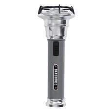 BAREBONES 手電筒 Vintage Flashlight 石灰色 Late Gray USB-C充電式 低13高300流 明/伸縮式焦距調節, 1支