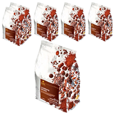 ICAM 芮吉娜61%黑巧克力鈕扣, 200g, 6包