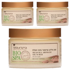 Sea of Spa 以色列死海去角質海草芳香油, 350ml, 3罐