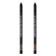 RiRe LUXE 防水不暈染 亮采旋轉式眼影眼線膠筆, Dark Brown, 2件