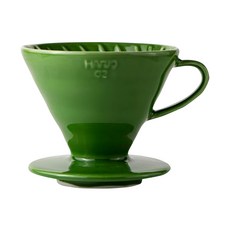 HARIO 好璃奧 彩虹磁石濾杯 V60, VDC-02-DG-TW 深蕨綠 1~4杯, 1個
