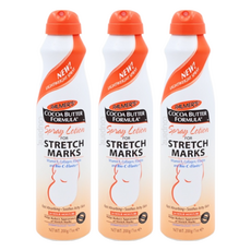 PALMER'S 帕瑪氏 撫紋按摩瞬透噴霧水乳, 輕盈水感, 淡化妊娠紋, 200g, 3瓶