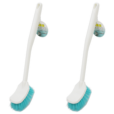 多麼潔 日式灣灣潔廁刷 大面積刷頭 輕鬆清潔 貼心掛勾設計, 隨機出貨, 2支