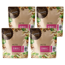 長青穀典 花椒杏仁 低溫烘焙, 220g, 4包