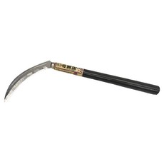 小美紀16G白鋼裏目鋸鐮 有鋸齒 16.5cm 145g, 1個