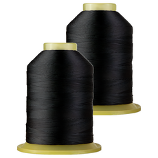 COTTONVILL 高級縫紉機線 Set 2捲 45'S/2 1700公尺 100%聚酯纖維 韓國製, C082, 2件