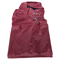 JAR嚴選 一件式戴袖口斗篷雨衣, 棗紅色, 均碼