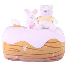 Winnie the Pooh 小熊維尼 維尼樹幹造形玩偶, 24cm, 維尼樹幹, 1個