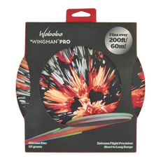 Waboba Wingman Pro 飛行距離超過60米 柔軟矽膠飛盤, 鳳凰, 1個