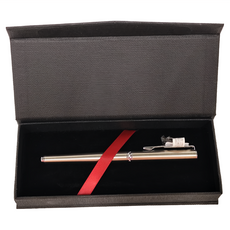 Pentel 飛龍文具 鋼珠筆 金屬軸, 商務人士首選，金屬光澤耀眼，0.8mm筆尖, 黑色, 1盒