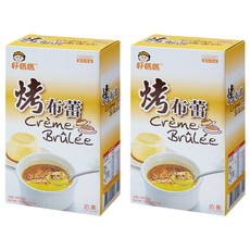 FAIRSEN 惠昇食品 好媽媽 烤布蕾粉 細緻濃郁奶香 做法簡單 適合全家一起DIY, 1kg, 2盒