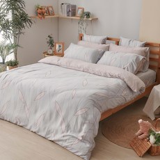 戀家小舖 40支天絲雙人床包 + 2件枕套組