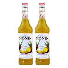 MONIN 莫寧 鳳梨糖漿, 700ml, 2瓶