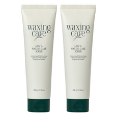 plu Leaf A 除毛後護理身體磨砂膏，去角質，保濕，加州核桃殼，葡萄籽粉 200g, 2條