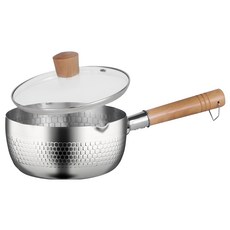 FOREVER 304不鏽鋼雪平鍋/泡麵鍋 附鍋蓋, 1個, 22cm