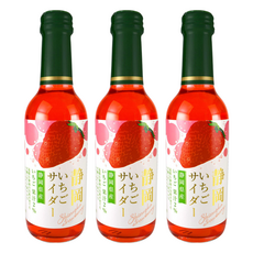 木村飲料 靜岡草莓風味汽水, 240ml, 3瓶