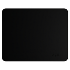 ergomi DeskPad 皮革大桌墊/滑鼠墊 300mm x 240mm, 1個, 專業黑