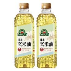 得意的一天 日本玄米油, 日本銷售第一玄米油大廠, 高溫烹調適用, 600ml, 2瓶