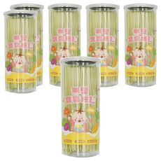 粥寶寶 無鹽寶寶細麵 菠菜口味, 250g, 6罐