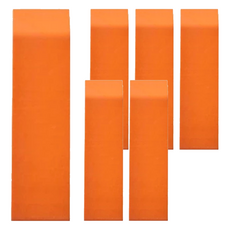 Imakara 清潔橡皮擦 去燒痕 (橙色), 6個