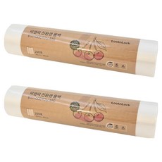 LocknLock 樂扣樂扣 ECO 食物保鮮袋, 大, 200個, 2捲