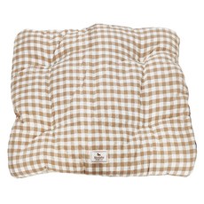 Mon bebe 夢貝貝 雲朵涼感四季床墊, M(60 x 45cm), 格咖, 1條