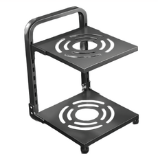 DANLE 丹樂 鍋具收納架 加厚款 黑色 2層, 1個