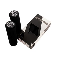 UNKNOWN 海綿握把 2入, 黑色的, 1個