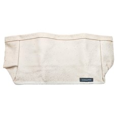 SHIMOYAMA 安全棉可調節高度分隔收納盒 小 15.7 x 9.7 x 5.7cm, 米白色, 1個
