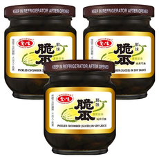 愛之味 鮮味脆瓜, 180g, 3罐