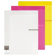 ECO Chungwoon 四層資料夾 A4尺寸, 顏色隨機, 3本