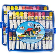 DONG-A 收納盒水彩顏料 2入, 20.83克, 144ml, 24種