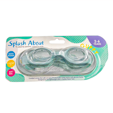 Splash About Goggles 泳鏡, 2-6 歲, 舒適貼合, 柔軟密封, 頭圍40~56cm, 開心果綠, 1個