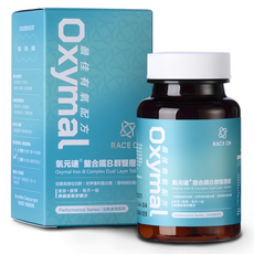 RACE ON 鋭速 寶齡富錦 氧元速螯合鐵B群雙層錠, 60顆, 1罐