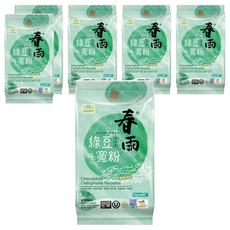 龍口 春雨綠豆寬粉，不含防腐劑，無膽固醇，全素, 120g, 6包
