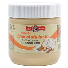 CHEF'S CHOICE 美味大師 白巧克力風味榛果醬, 350g, 1罐