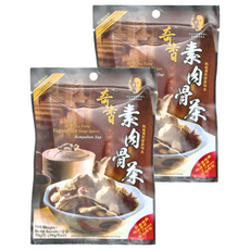 奇香 素肉骨茶 Set 馬來西亞風味 100%中藥材研磨製成, 35g, 2袋