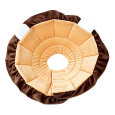 TT.WALK 伊莉莎白防咬項圈, M號(22~27cm), 獅子款, 1個