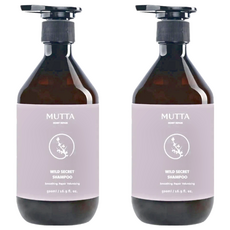 MUTTA 沐塔 豐盈修護洗髮精, 500ml, 2瓶