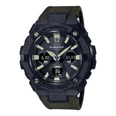 CASIO 卡西歐 G-SHOCK 手錶 GST-S130BC-1A3, 黑色 + 綠色, 1支