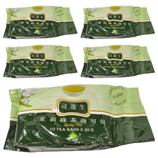 Stassen 司迪生 茉莉綠茶商用包 200公克, 20g, 10包, 5袋